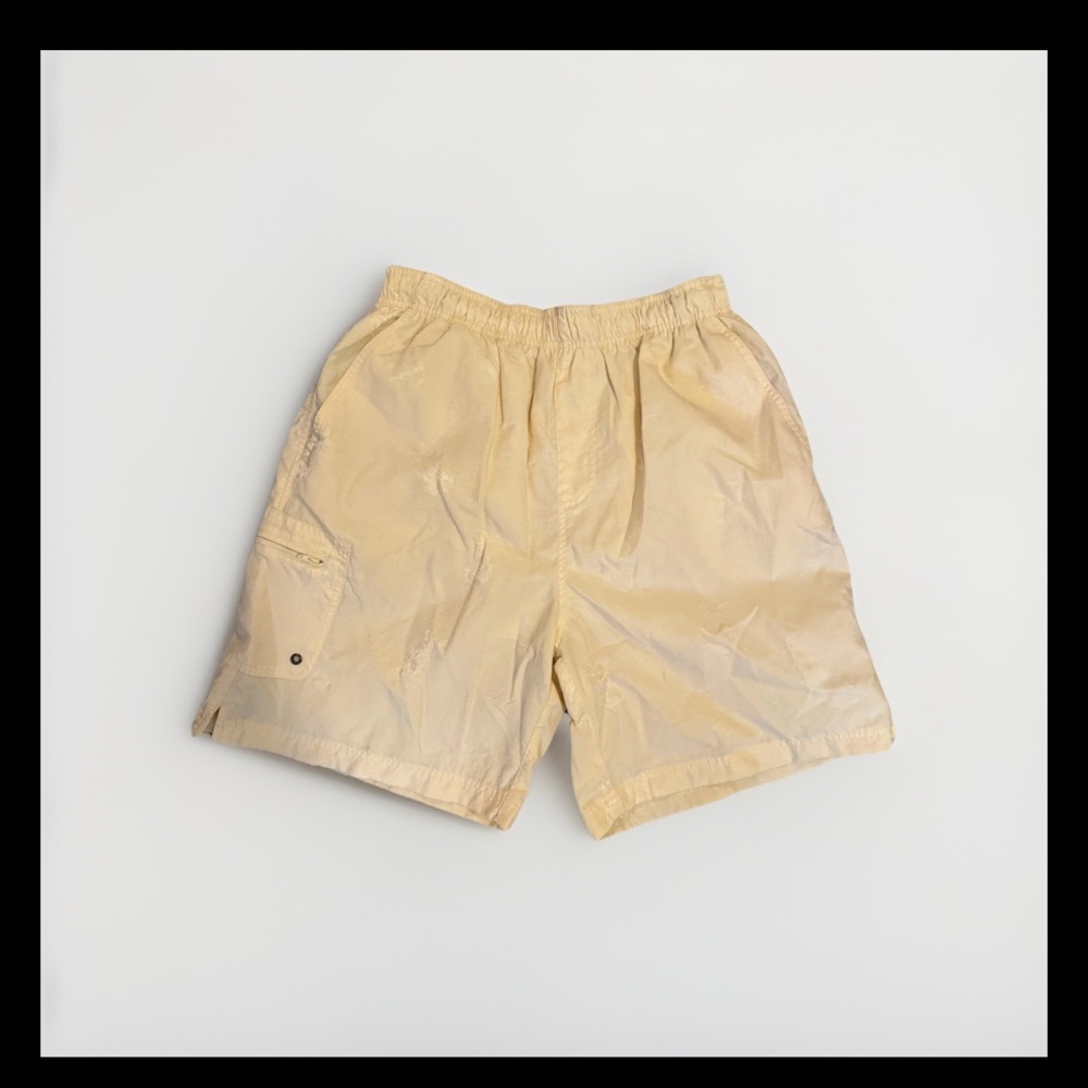 Caribbean Yellow Swim Trunks Lightweight and Relaxed Fit 094